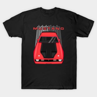 Mustang Mach 1 1971 to 1972 - Red T-Shirt